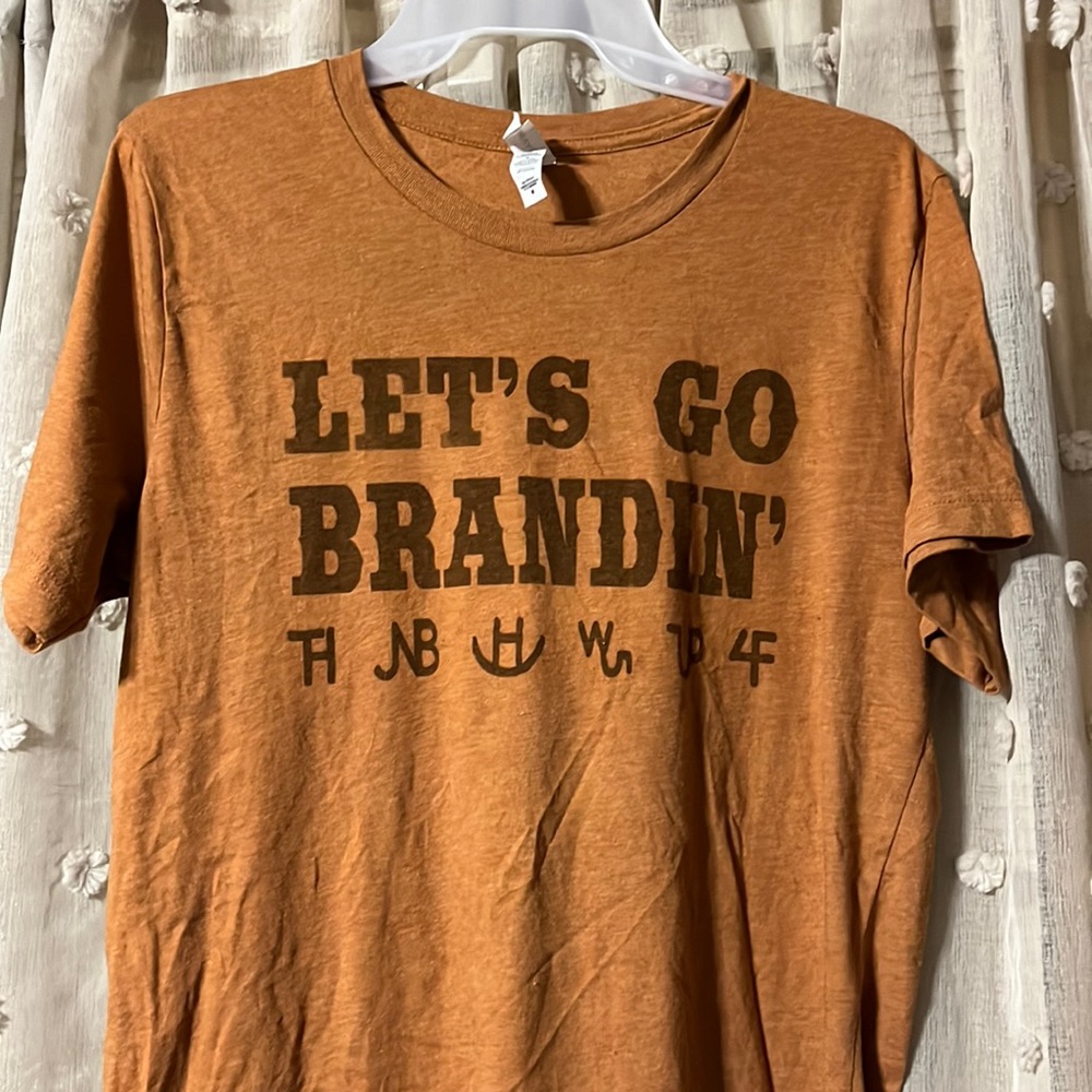 “Let’s go Brandin’ “western graphic tee